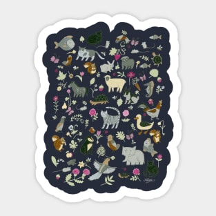 Animal Chart Sticker